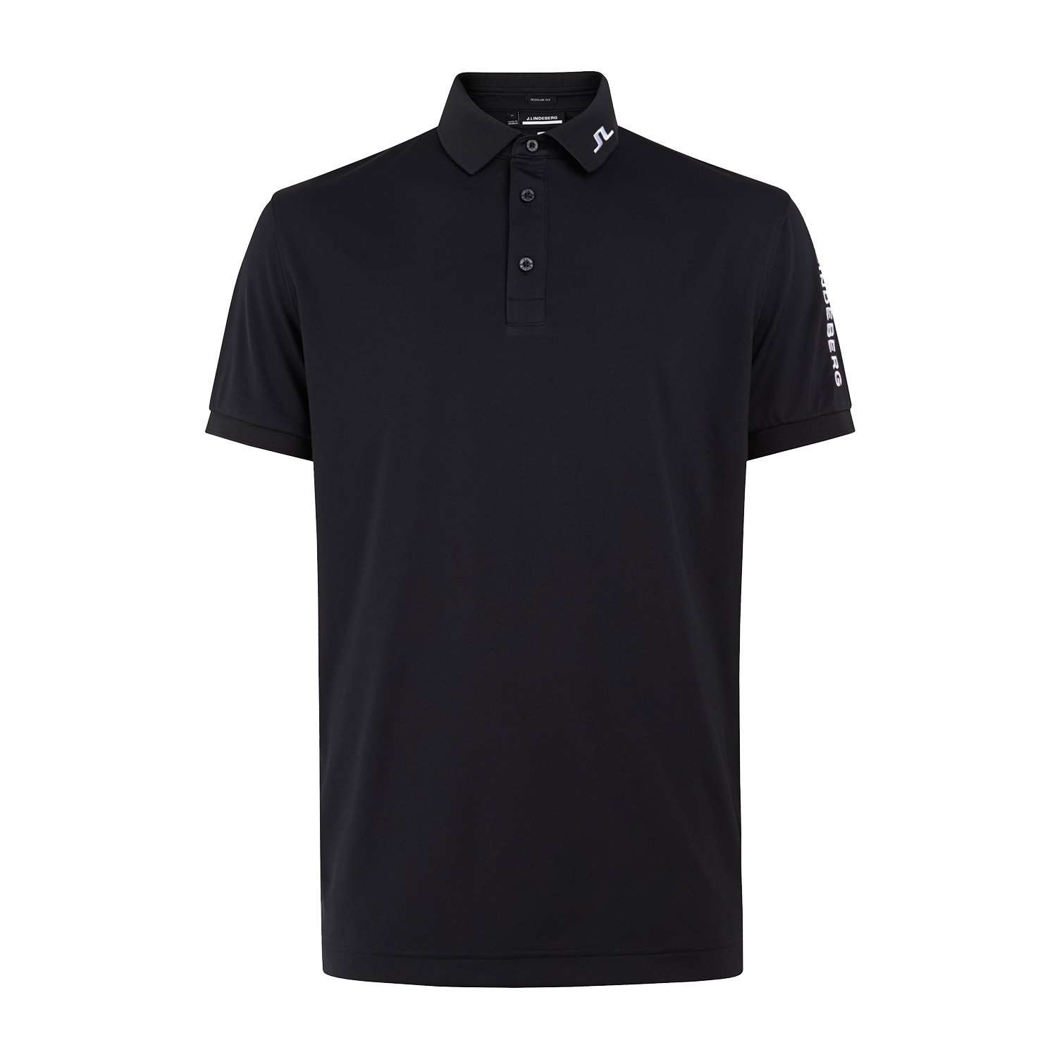 Tour Tech Reg Fit Golf Polo Svart