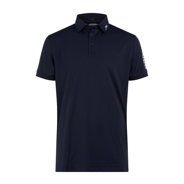 Tour Tech Reg Fit Golf Polo Sininen J.Lindeberg