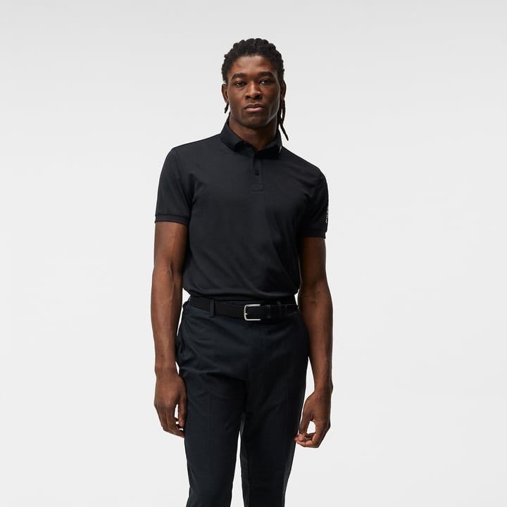 Tour Tech Reg Fit Golf Polo Sort J.Lindeberg Tour Tech Reg Fit Golf Polo Sort J.Lindeberg