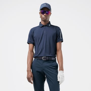Tour Tech Reg Fit Golf Polo Blå J.Lindeberg