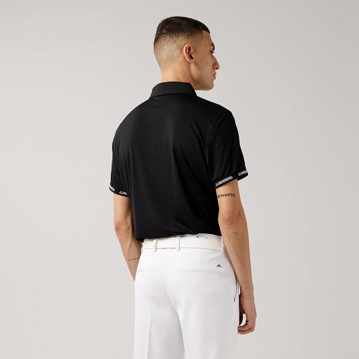 Guy Regular Tour Polo Schwarz J.Lindeberg