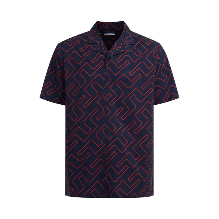 Resort Reg Fit Golf Shirt Blau J.Lindeberg