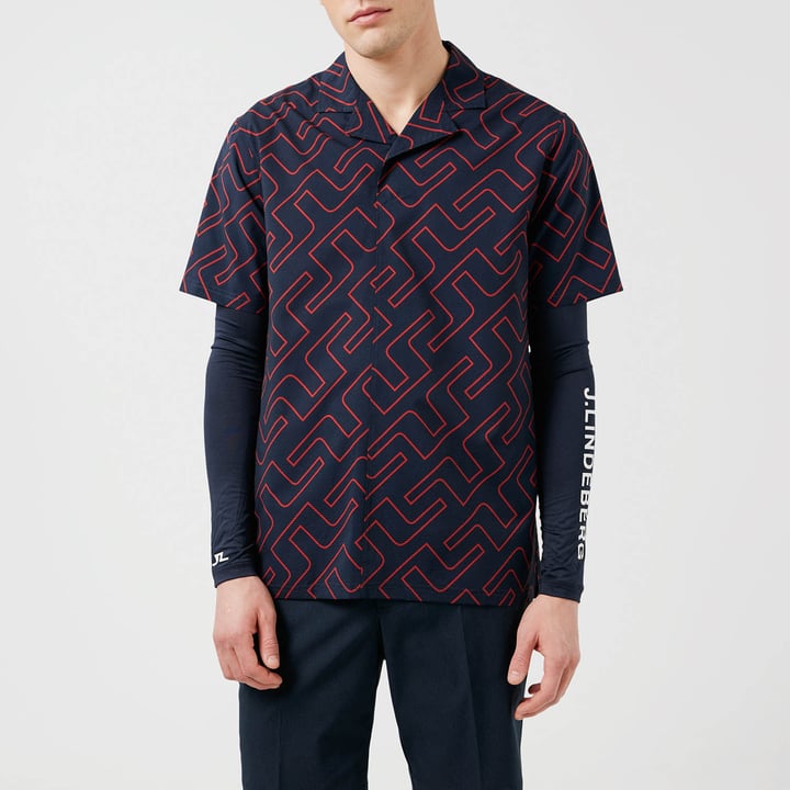 Resort Reg Fit Golf Shirt Blau J.Lindeberg