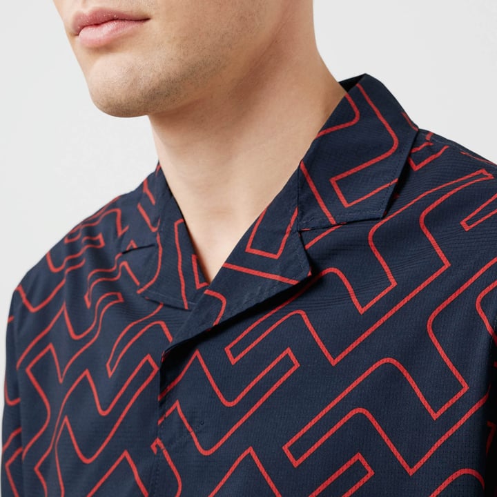 Resort Reg Fit Golf Shirt Blau J.Lindeberg