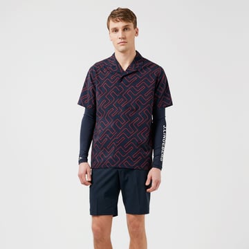 Resort Reg Fit Golf Shirt Blau J.Lindeberg