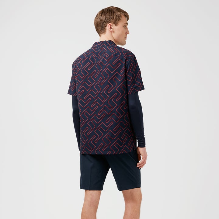 Resort Reg Fit Golf Shirt Blau J.Lindeberg
