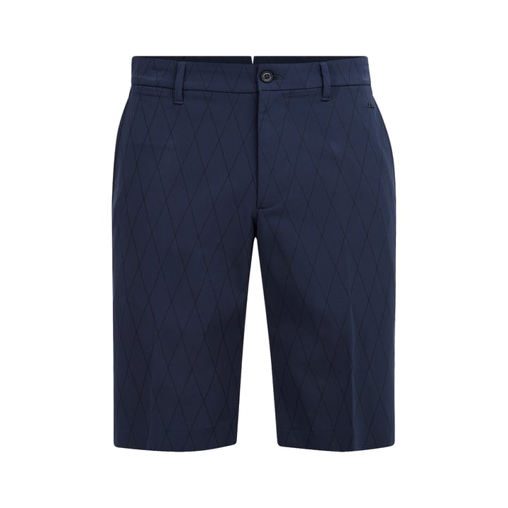 Active Argyle Golf Shorts Blau J.Lindeberg