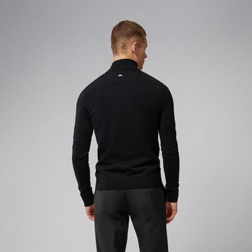 Kian Zipped Golf Sweater Sort J.Lindeberg