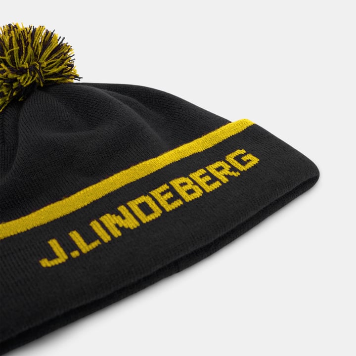 Stripe Beanie Schwarz J.Lindeberg