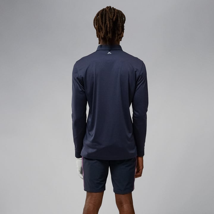 M Tour Tech Long Sleeve Blå J.Lindeberg