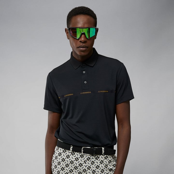 Chad Slim Fit Polo Schwarz J.Lindeberg