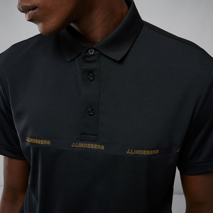 Chad Slim Fit Polo Schwarz J.Lindeberg
