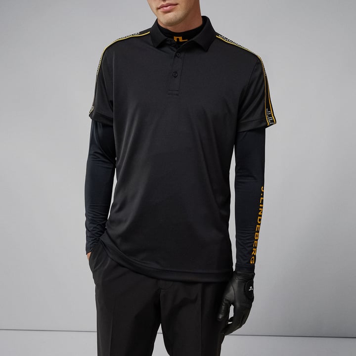 Mich Regular Fit Polo Schwarz J.Lindeberg