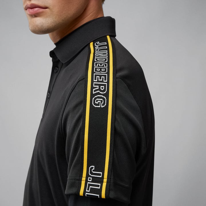 Mich Regular Fit Polo Schwarz J.Lindeberg