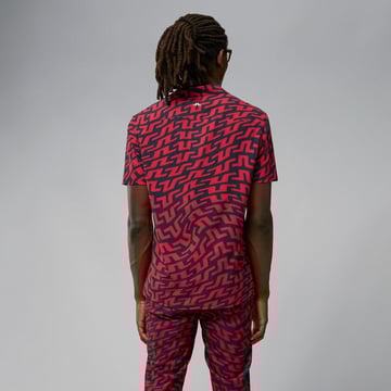 Resort Reg Fit Shirt Rot J.Lindeberg