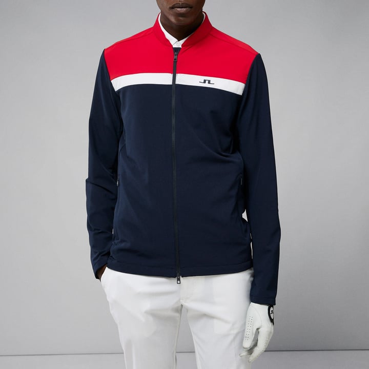 Kv Hybrid Jacket Blau J.Lindeberg