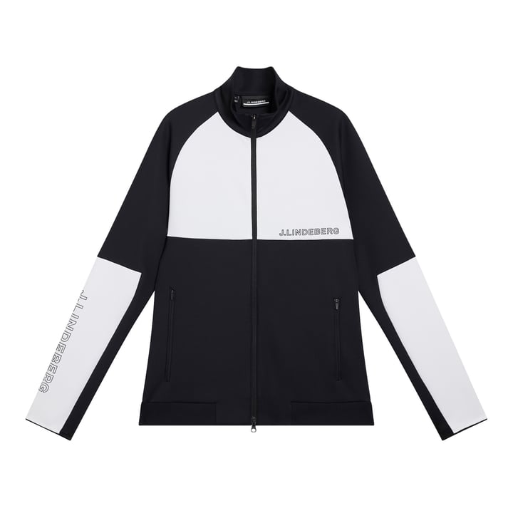 Lazarus Mid Layer Schwarz J.Lindeberg