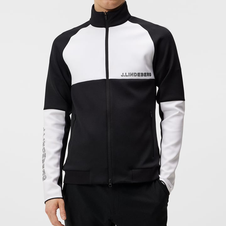 Lazarus Mid Layer Schwarz J.Lindeberg
