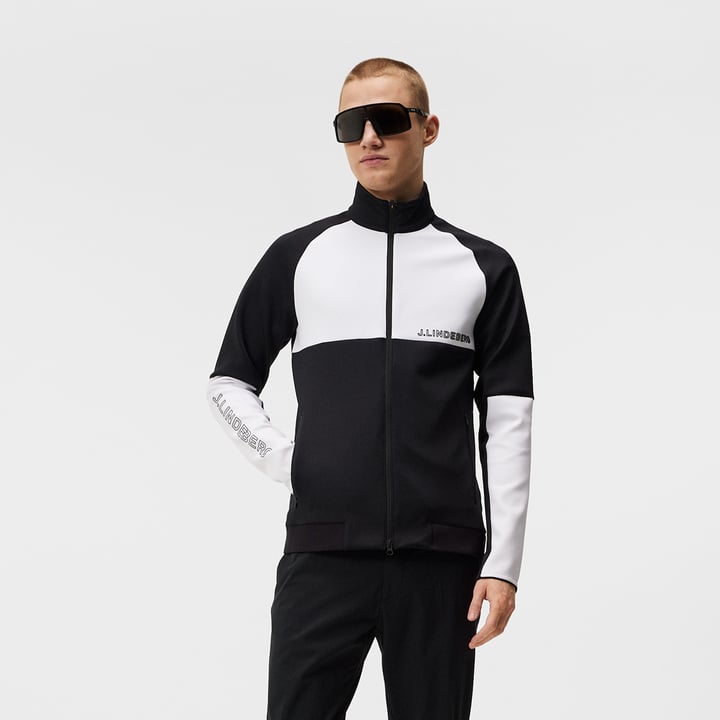 Lazarus Mid Layer Schwarz J.Lindeberg