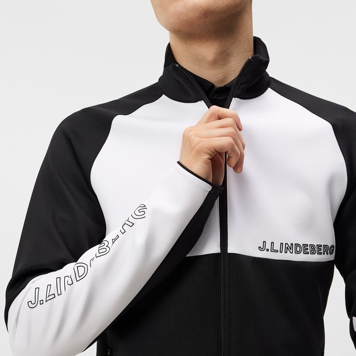 Lazarus Mid Layer Schwarz J.Lindeberg
