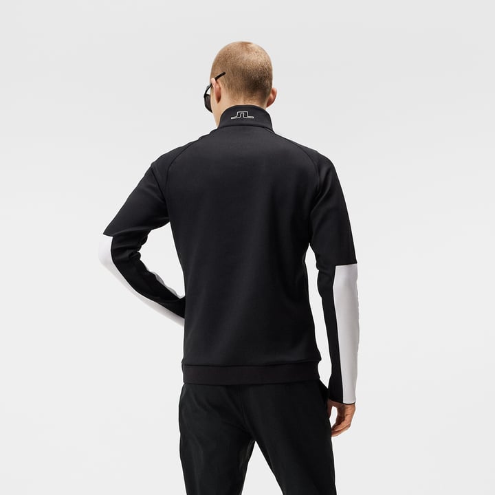 Lazarus Mid Layer Schwarz J.Lindeberg