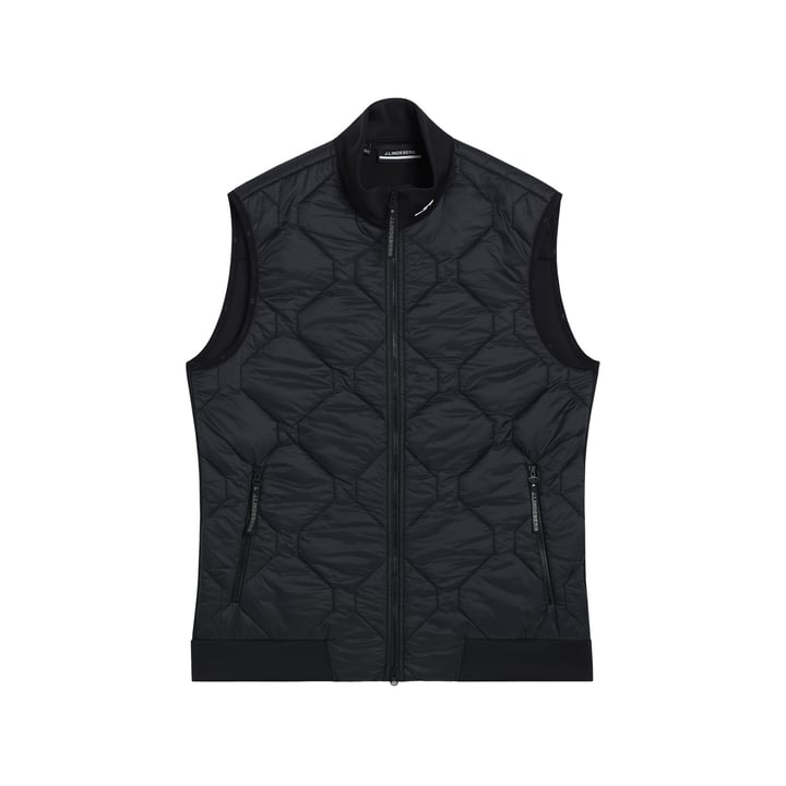 Quilt Hybrid Vest Sort J.Lindeberg
