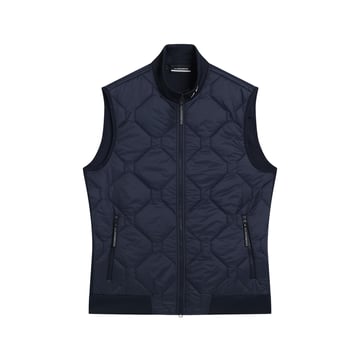Quilt Hybrid Vest Blå J.Lindeberg