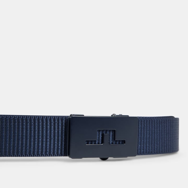 Roy Webbing Belt Blue J.Lindeberg