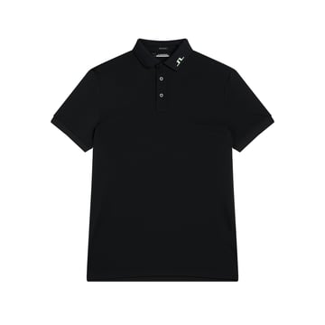 Kv Regular Fit Polo Sort J.Lindeberg