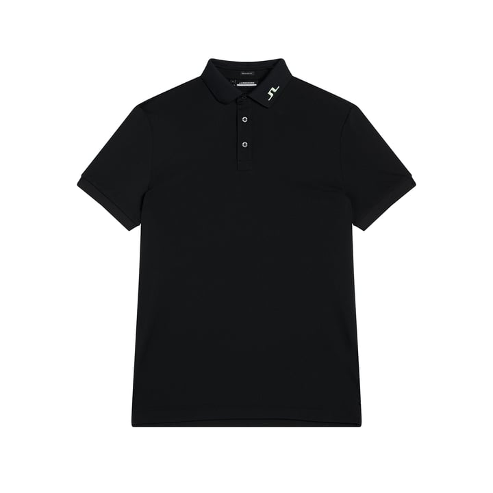 Kv Regular Fit Polo Sort J.Lindeberg