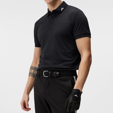 Kv Regular Fit Polo Sort J.Lindeberg