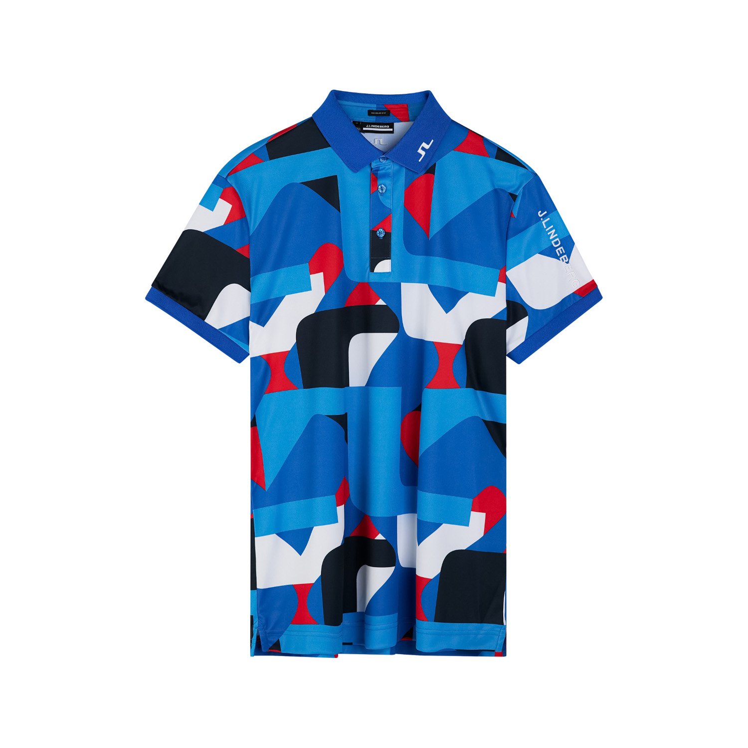 Tour Tech Reg Fit Print Polo