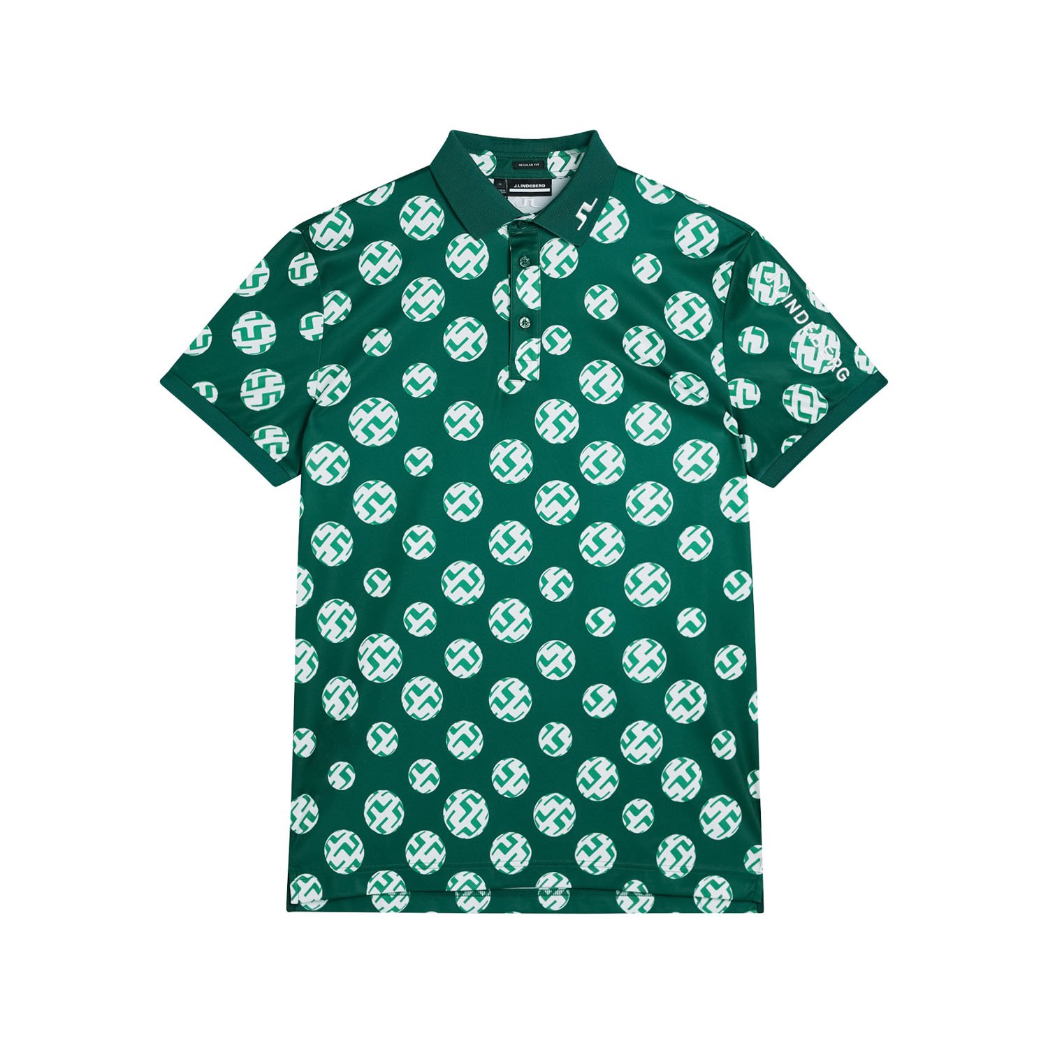 Tour Tech Reg Fit Print Polo