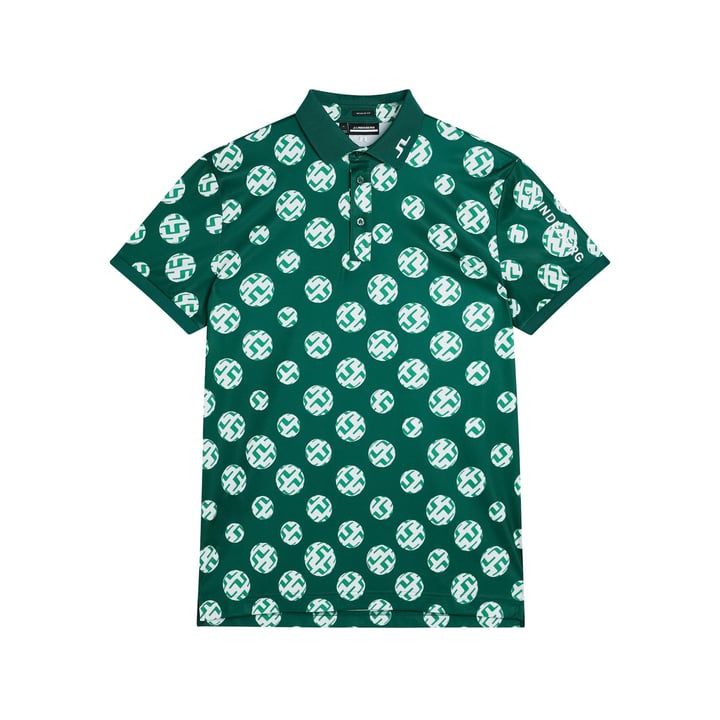 Tour Tech Reg Fit Print Polo J.Lindeberg