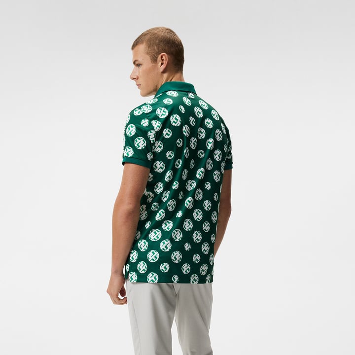 Tour Tech Reg Fit Print Polo J.Lindeberg