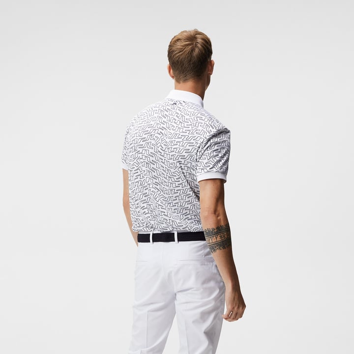 Tour Tech Reg Fit Print Polo J.Lindeberg