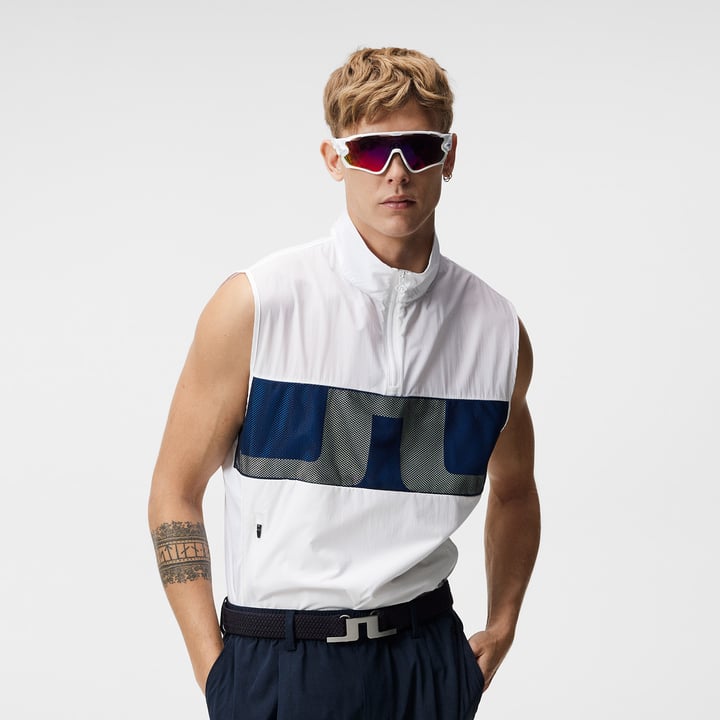 Dean Vest Hvid J.Lindeberg