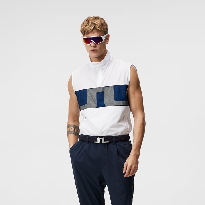 Dean Vest Hvid J.Lindeberg