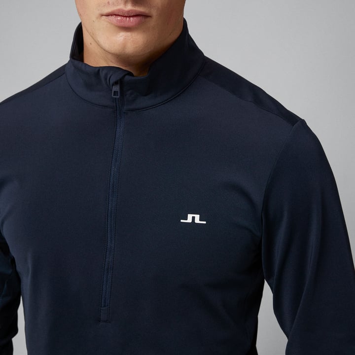 Luke Half Zip Mid Layer Blå J.Lindeberg