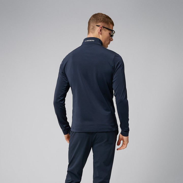 Luke Half Zip Mid Layer Blå J.Lindeberg