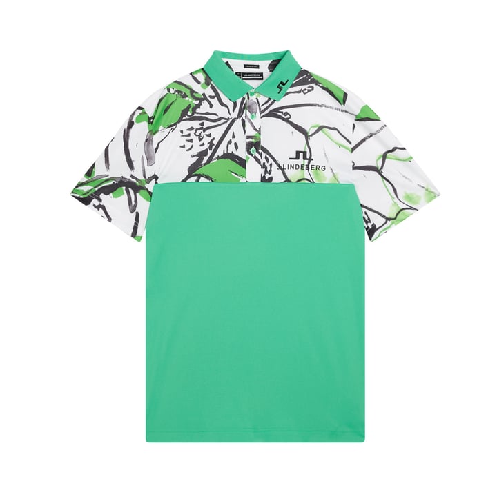 Jeff Azalea Golf Polo Hvid J.Lindeberg