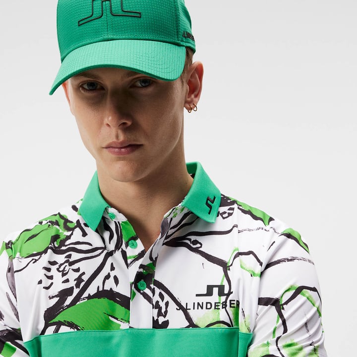 Jeff Azalea Golf Polo Hvid J.Lindeberg