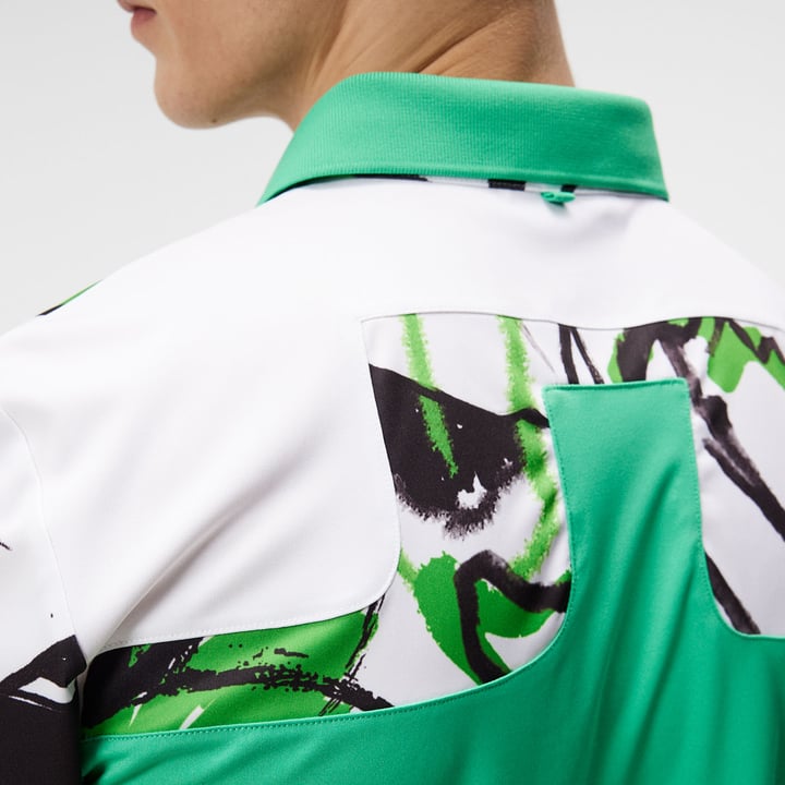 Jeff Azalea Golf Polo Hvid J.Lindeberg