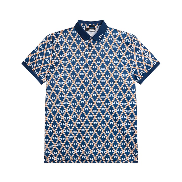 Tour Tech Reg Fit Print Polo J.Lindeberg