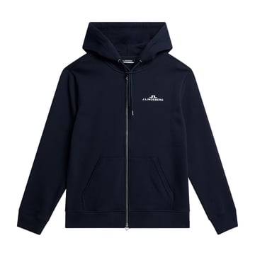 Alpha Zip Hood Blau J.Lindeberg