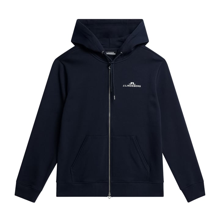 Alpha Zip Hood Blau J.Lindeberg