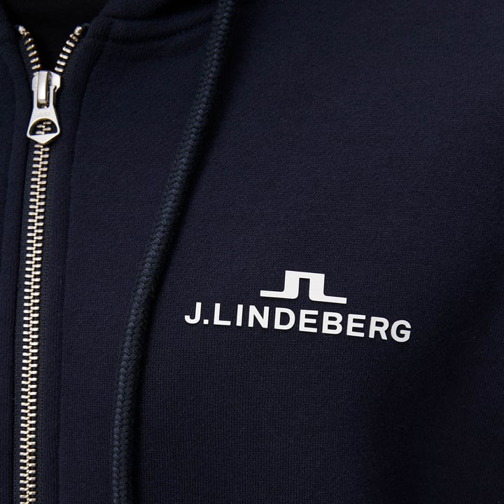 Alpha Zip Hood Blau J.Lindeberg