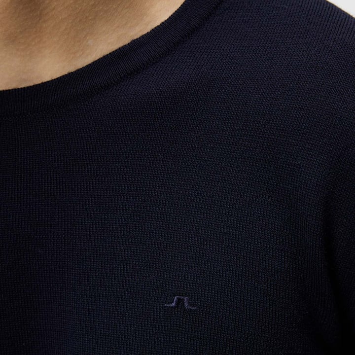 Lyle Merino Crew Neck Sweater Sininen J.Lindeberg Lyle Merino Crew Neck Sweater Sininen J.Lindeberg