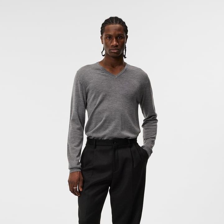 Lymann Merino V-Neck Sweater J.Lindeberg Lymann Merino V-Neck Sweater J.Lindeberg