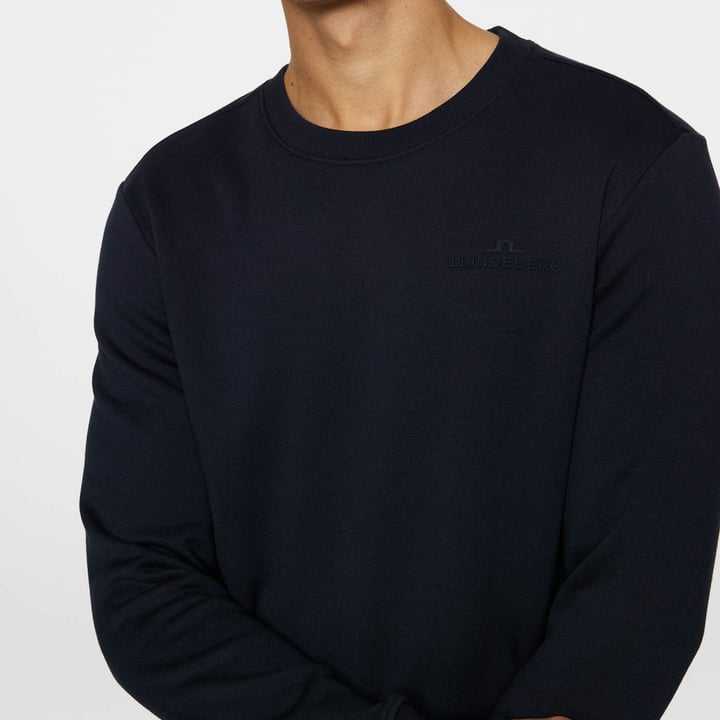 Alpha Crew Neck Blå J.Lindeberg Alpha Crew Neck Blå J.Lindeberg